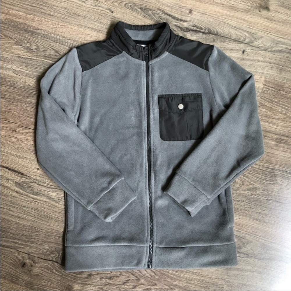 Old Navy fleece zip up jacket.